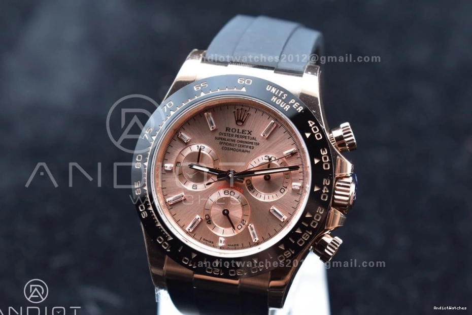 Strap HighQuality on SA BTF Edition 763 116515 Dial Best 1:1 Oysterflex Rubber Daytona RG 1202